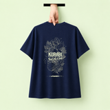 Playera Kurabi Social Club unisex, cuello redondo de algodón, Kurabi Superfoods